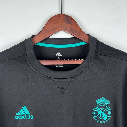 2017/2018 Retro Real Madrid Away Jersey Long Sleeve