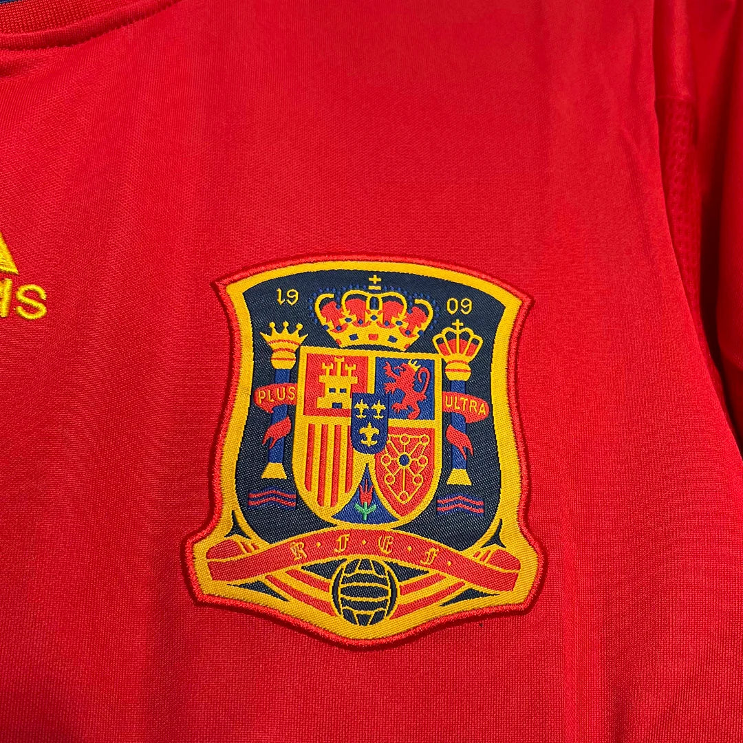 2010 Retro Spain Home Jersey