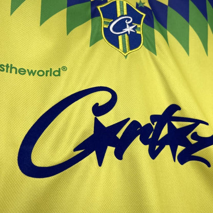 Corteiz x Brazil Home 1995 Limited Jersey