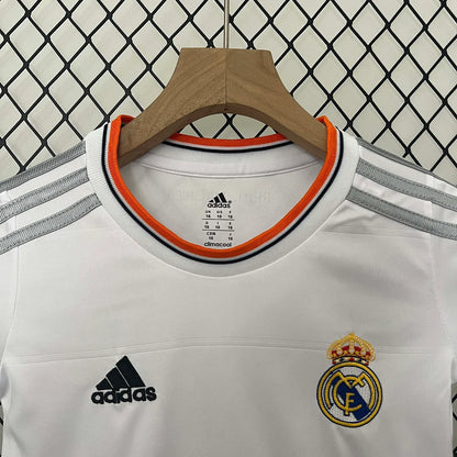 2013/2014 Retro Real Madrid Home Kit Kids Size