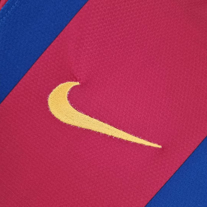 2010-2011 Retro Barcelona Home Jersey Long Sleeve