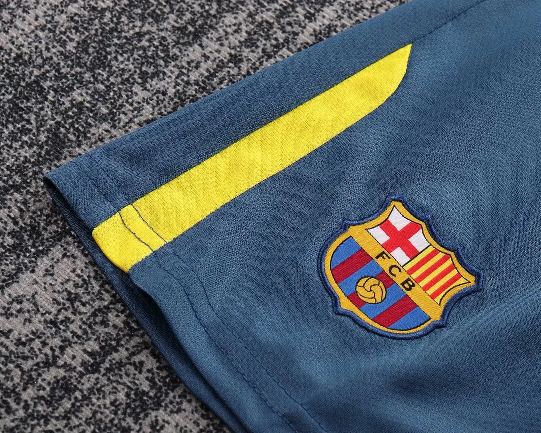 2008/2009 Retro Barcelona Away Kit Kids Size