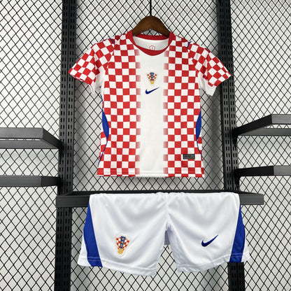2026 Croatia Home World Cup Kit Kids Size