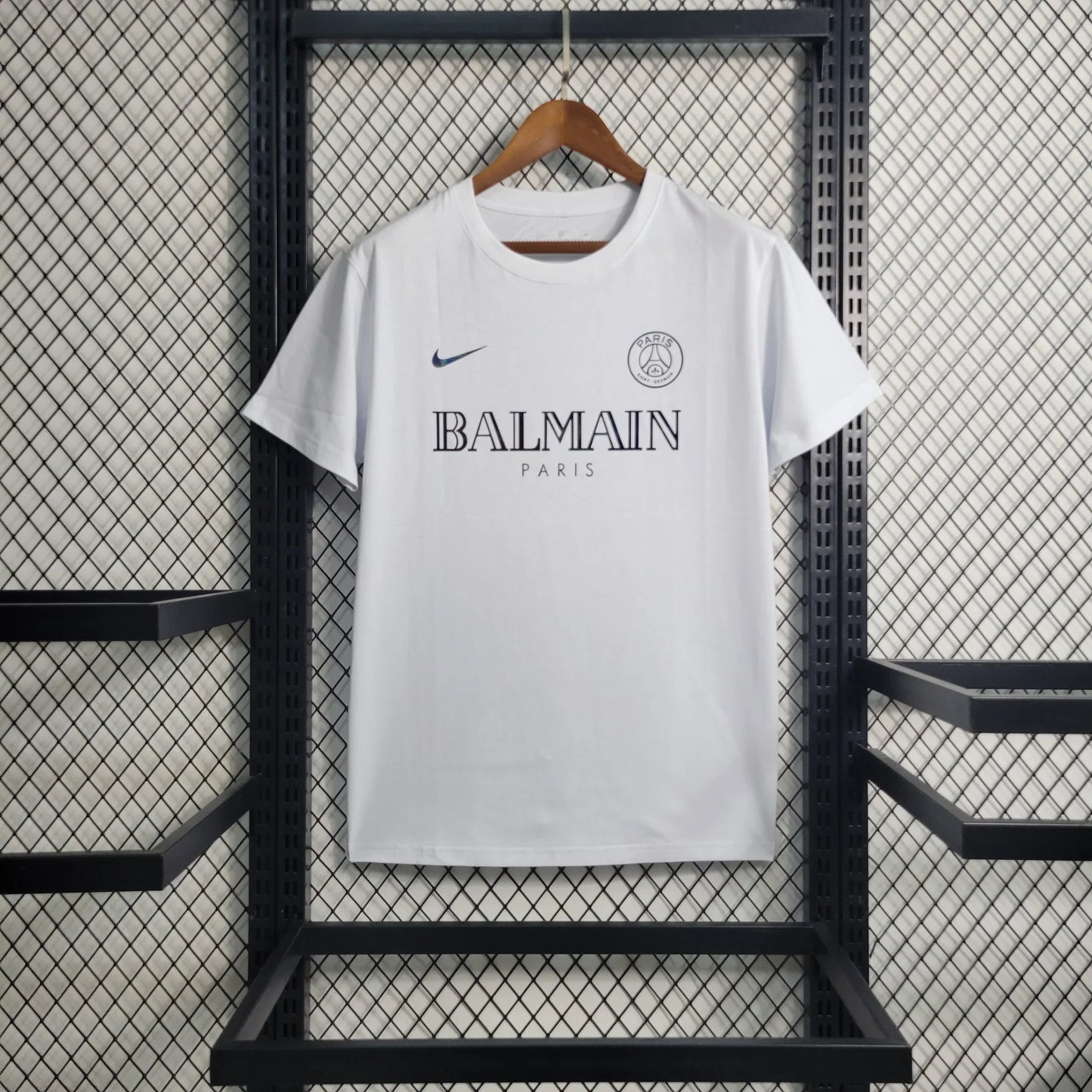 PSG Paris Saint-Germain "Balmain" White Limited Jersey