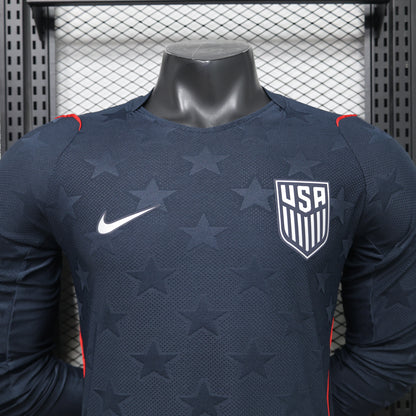 2026 USA Away World Cup Kit Long Sleeve Player Version