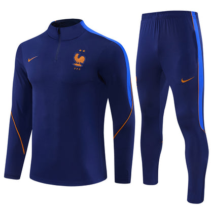 2026/2027 France Dark Blue Tracksuit