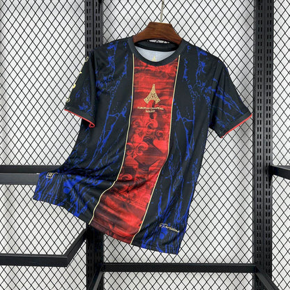 PSG Paris Saint-Germain "CAMPEONES DE EUROPA" Blue Limited Jersey