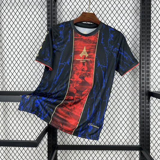 PSG Paris Saint-Germain "CAMPEONES DE EUROPA" Blue Limited Jersey