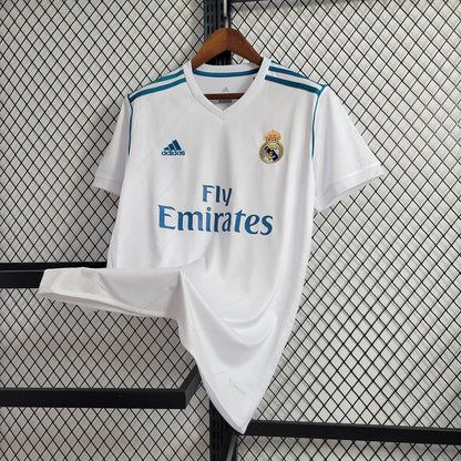 2017/2018 Retro Real Madrid Home Jersey