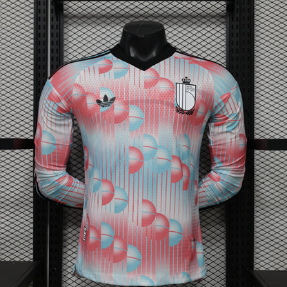2026 Belgium Away World Cup Kit Long Sleeve Player Version