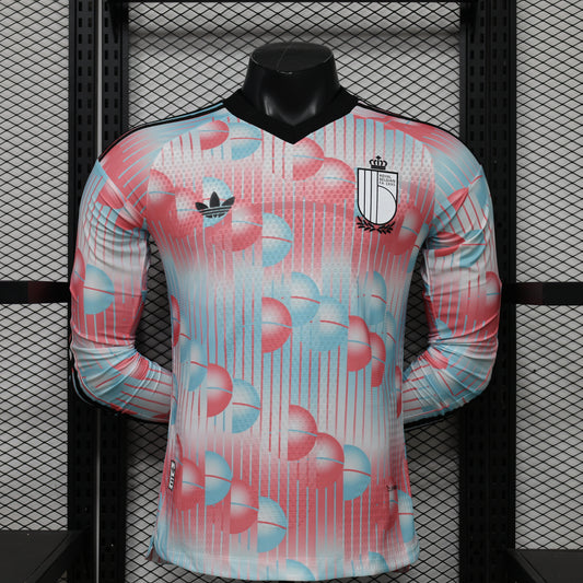 2026 Belgium Away World Cup Kit Long Sleeve Player Version