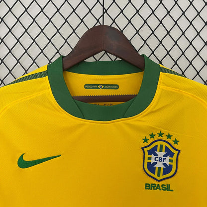 2010 Retro Brazil Home Jersey