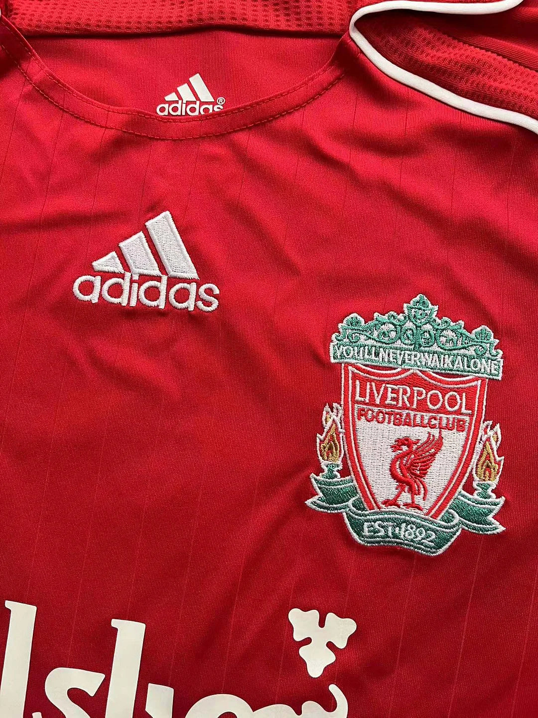 2006-2007 Retro Liverpool Home Jersey Long Sleeve