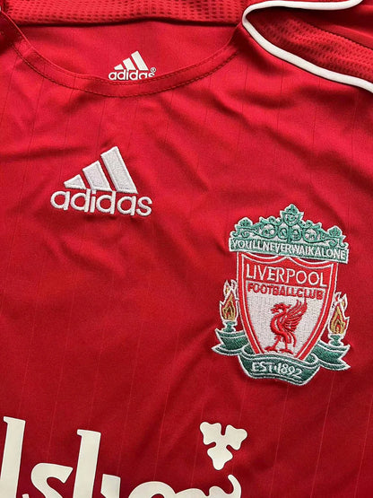 2006-2007 Retro Liverpool Home Jersey Long Sleeve