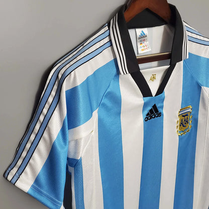 1998 Retro Argentina Home Jersey