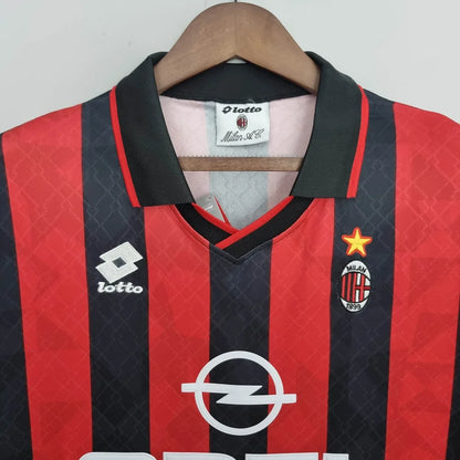 1995/1996 Retro AC Milan Home Jersey