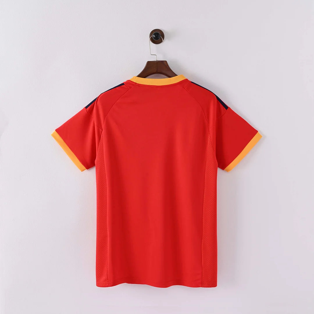 2002 Retro Spain Home Jersey