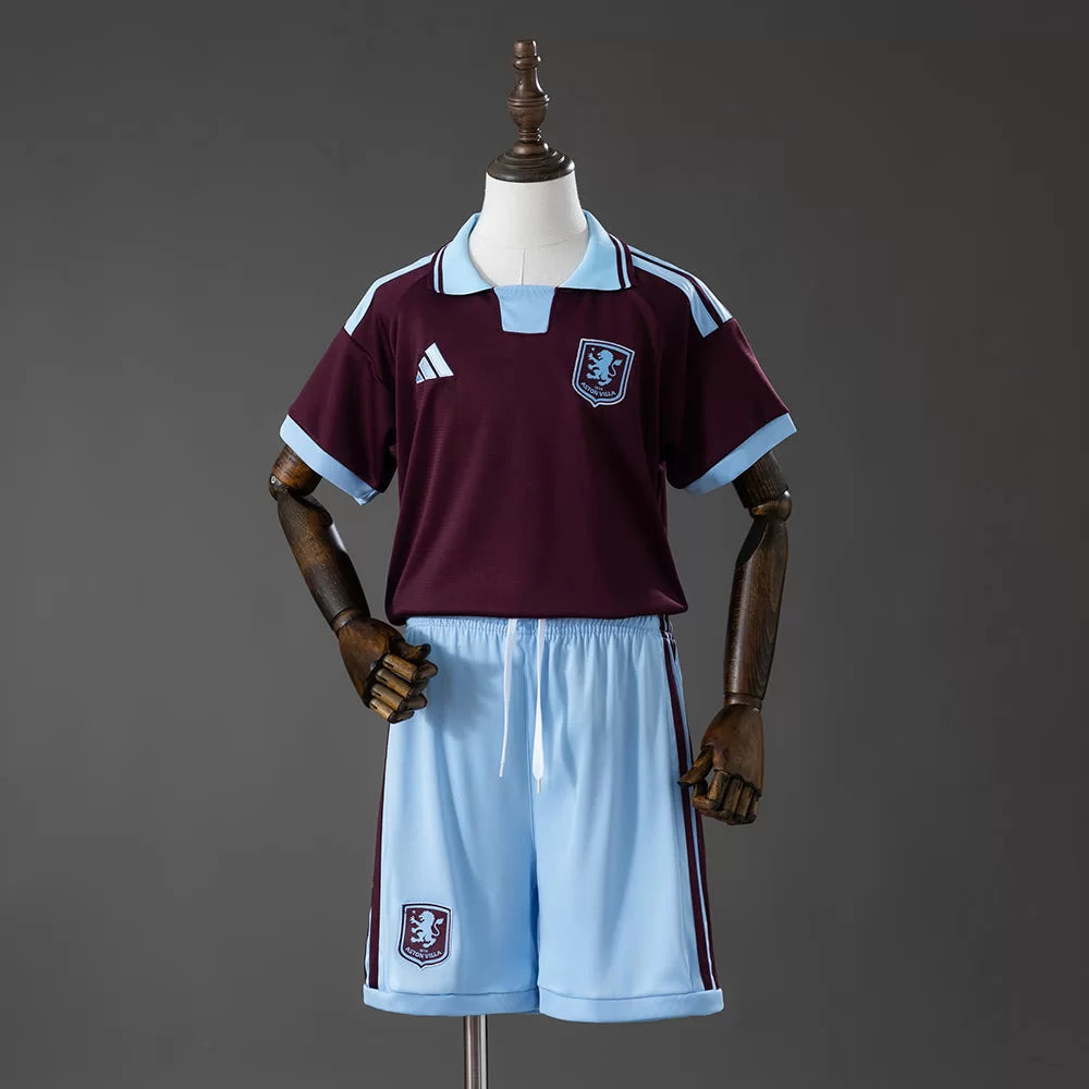 2026/2027 Aston Villa Home Kit Kids Size
