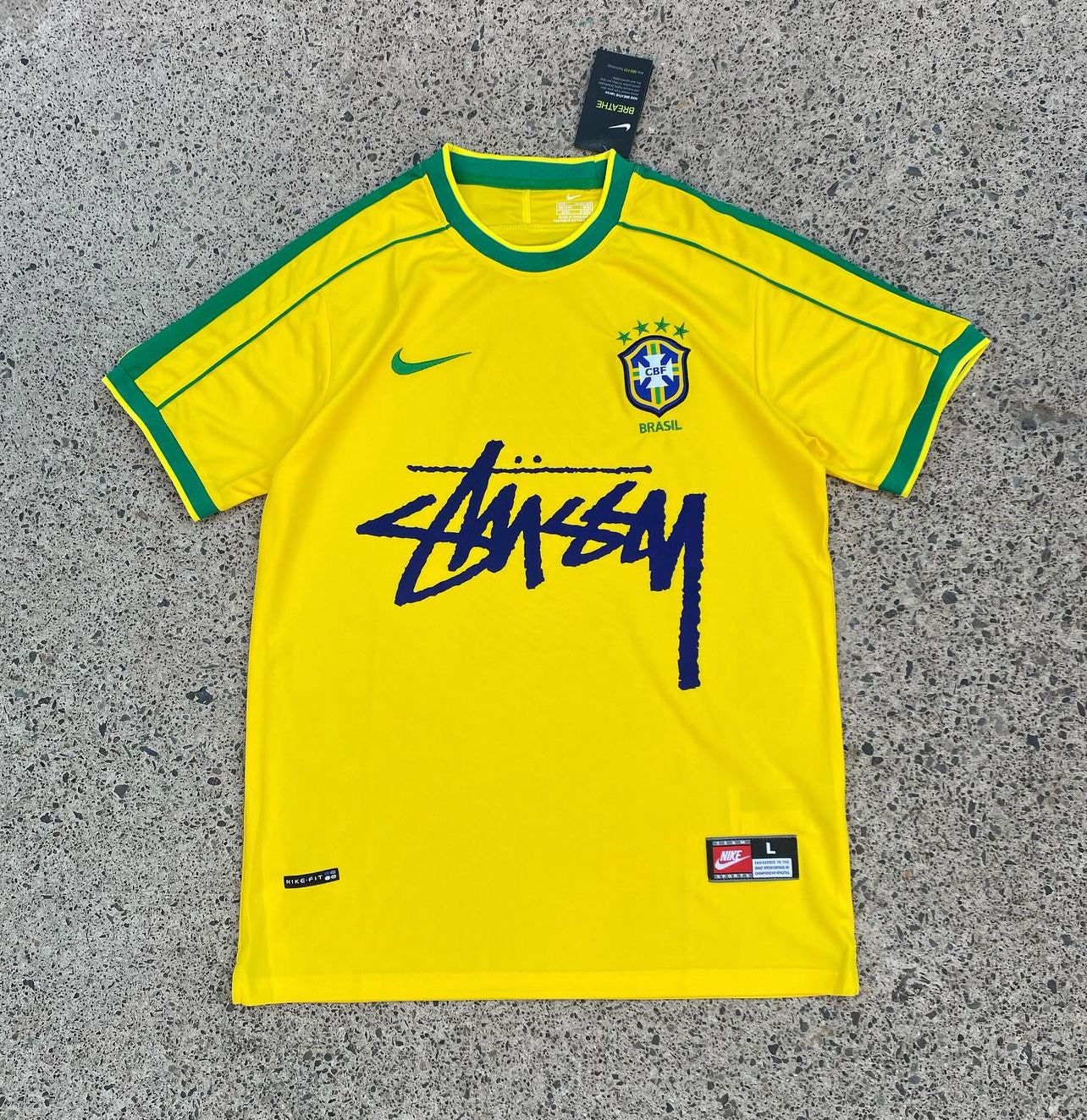 Stüssy x 1998 Brazil Limited Jersey