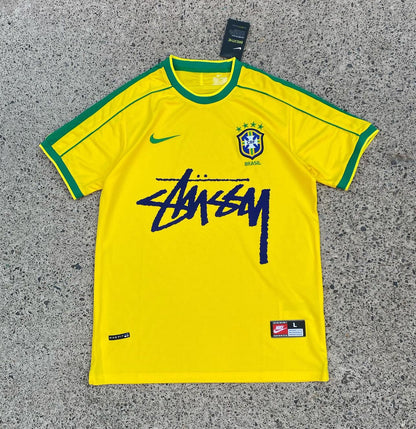 Stüssy x 1998 Brazil Limited Jersey