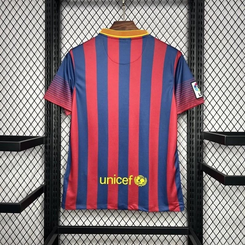 2013/2014 Retro Barcelona Home Jersey