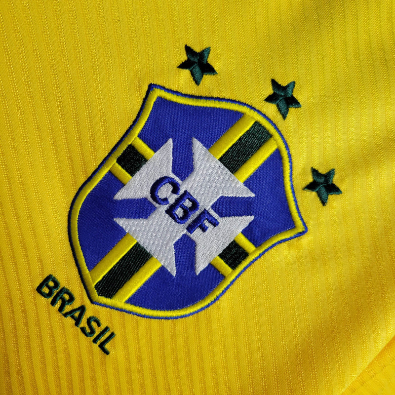 1993-1994 Retro Brazil Home Jersey