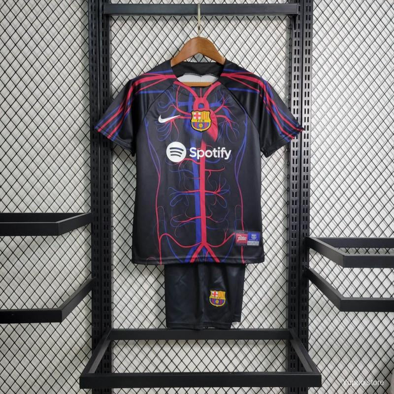 Barcelona "Catalan Veins" Limited Jersey Kids Size