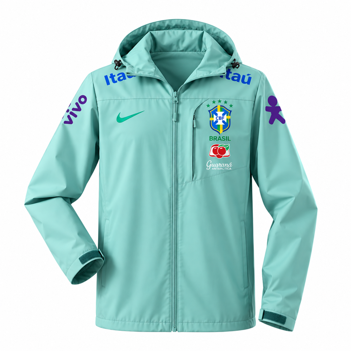 Brazil Windbreaker - Mint Green