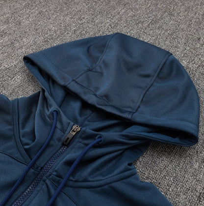 PSG Paris Saint Germain Dark Blue and Gold Tracksuit