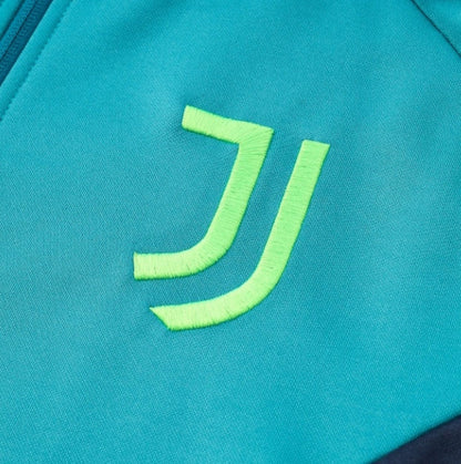 Juventus Turquoise and Dark Blue Tracksuit