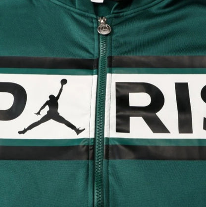 PSG Dark Green and White Tracksuit