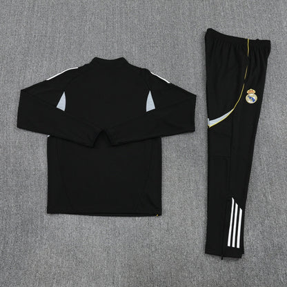 2025/2026 Real Madrid Black Tracksuit