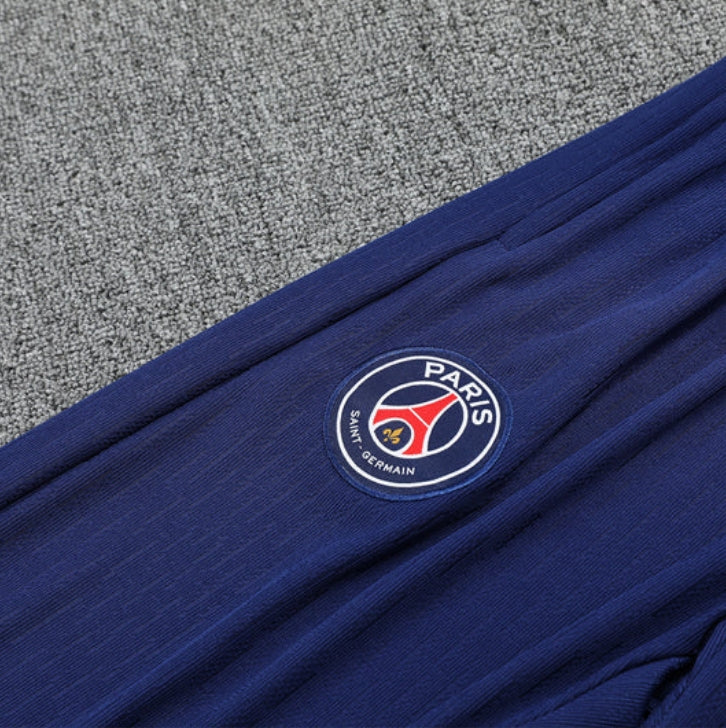 2025/2026 PSG Paris Saint Germain Blue and Grey Tracksuit