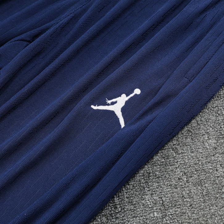 2025/2026 PSG Paris Saint Germain Blue and White Tracksuit