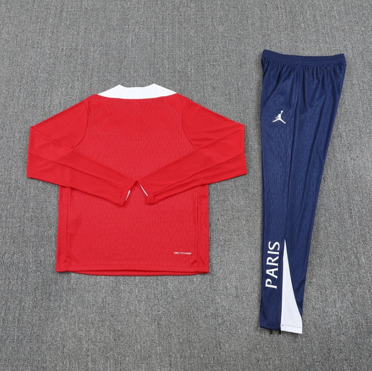 2025/2026 PSG Paris Saint Germain Red Tracksuit