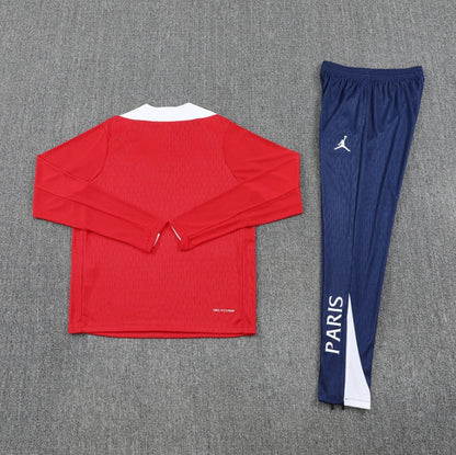 2025/2026 PSG Paris Saint Germain Red Tracksuit