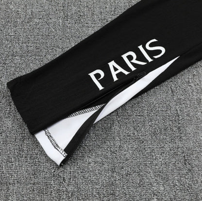 PSG Paris Saint Germain White and Black Tracksuit