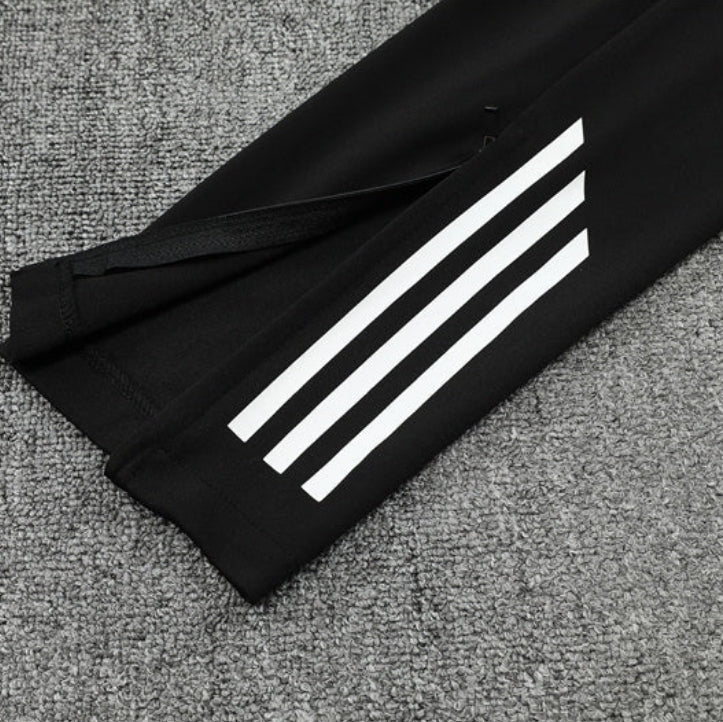 Manchester United White and Black Tracksuit