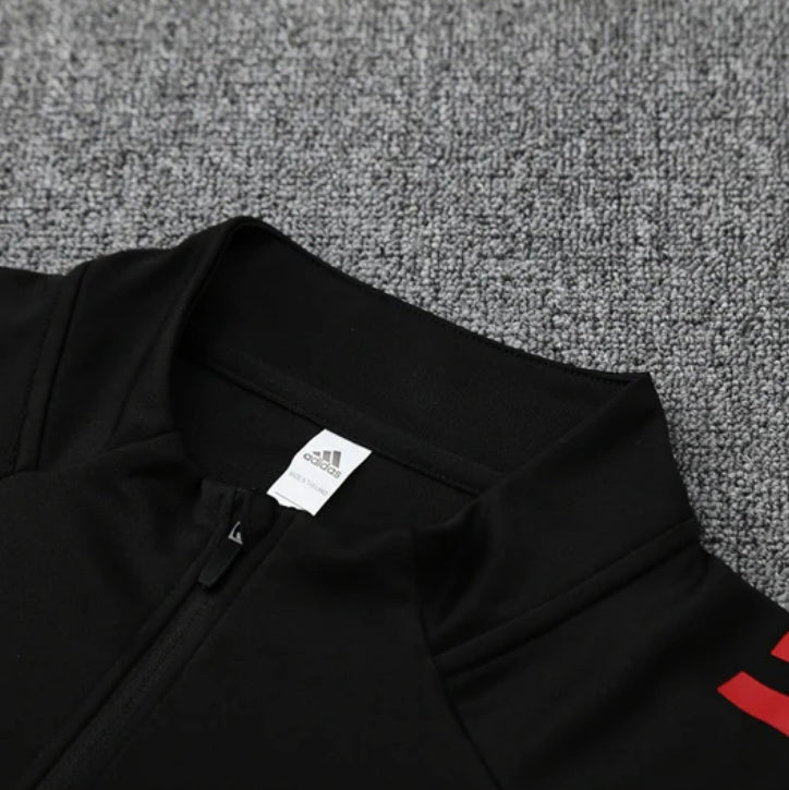 2025/2026 Liverpool Black and Red Tracksuit