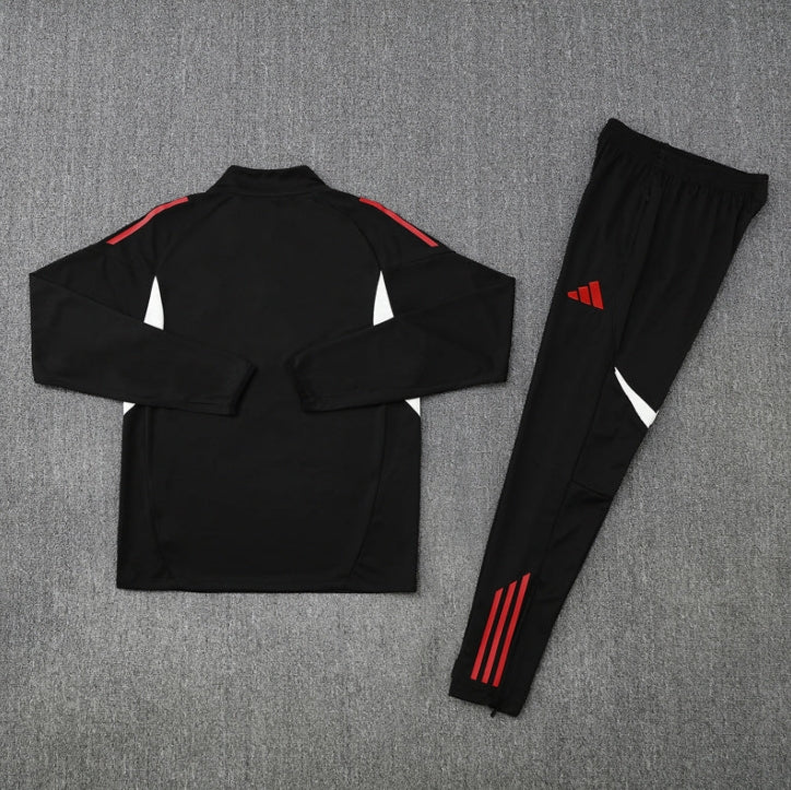 2025/2026 Liverpool Black and Red Tracksuit