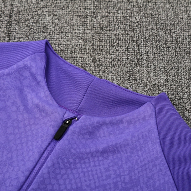 2025/2026 Barcelona Purple and Black Tracksuit