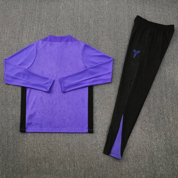 2025/2026 Barcelona Purple and Black Tracksuit