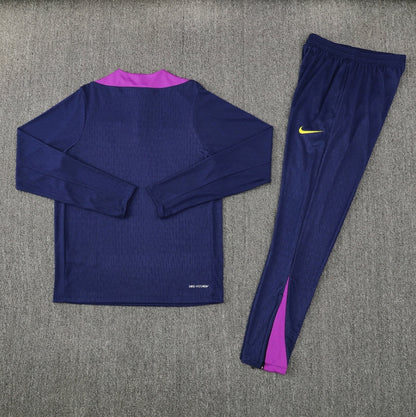 2025/2026 Barcelona Blue and Purple Tracksuit