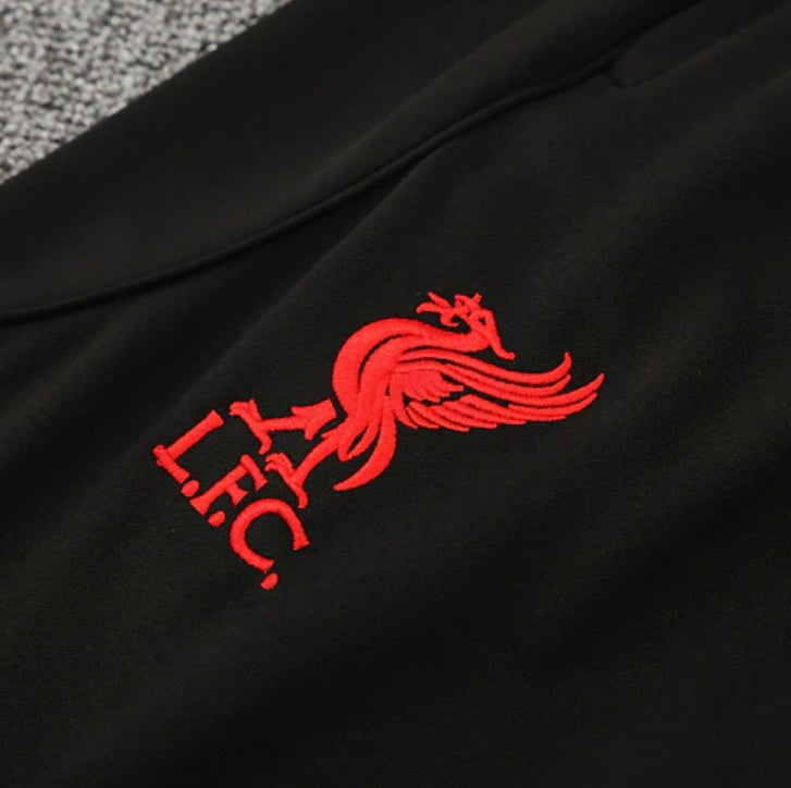 2025/2026 Liverpool Red and Black Tracksuit