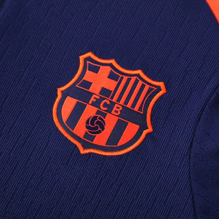 2025/2026 Barcelona Blue and Orange Tracksuit