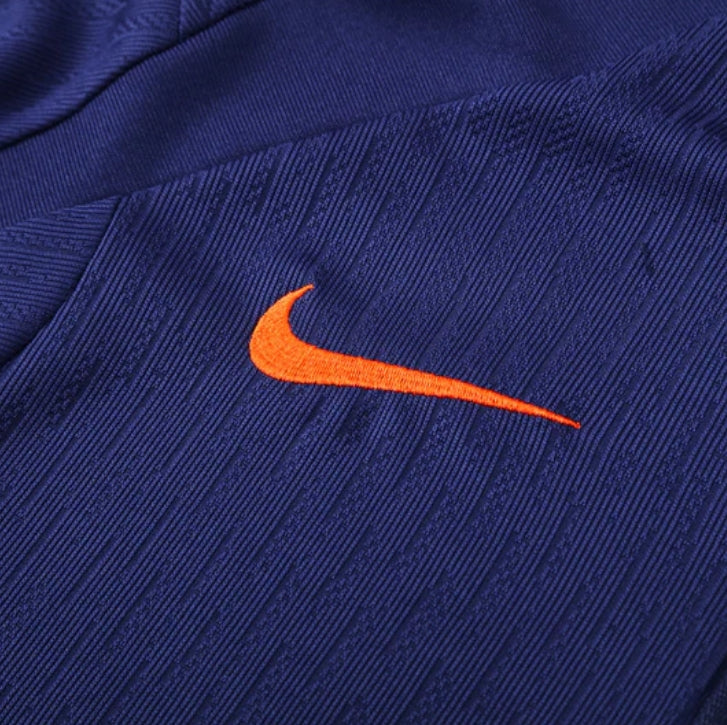 2025/2026 Barcelona Blue and Orange Tracksuit