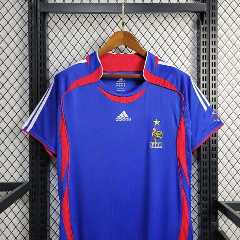 2006 Retro France Home Jersey