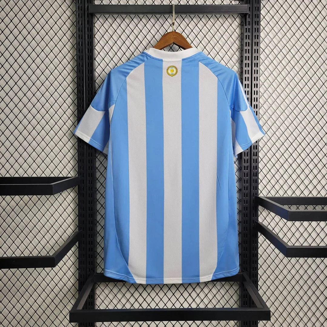 2010 Retro Argentina Home Jersey