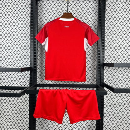 2026 Switzerland Home World Cup Kit Kids Size