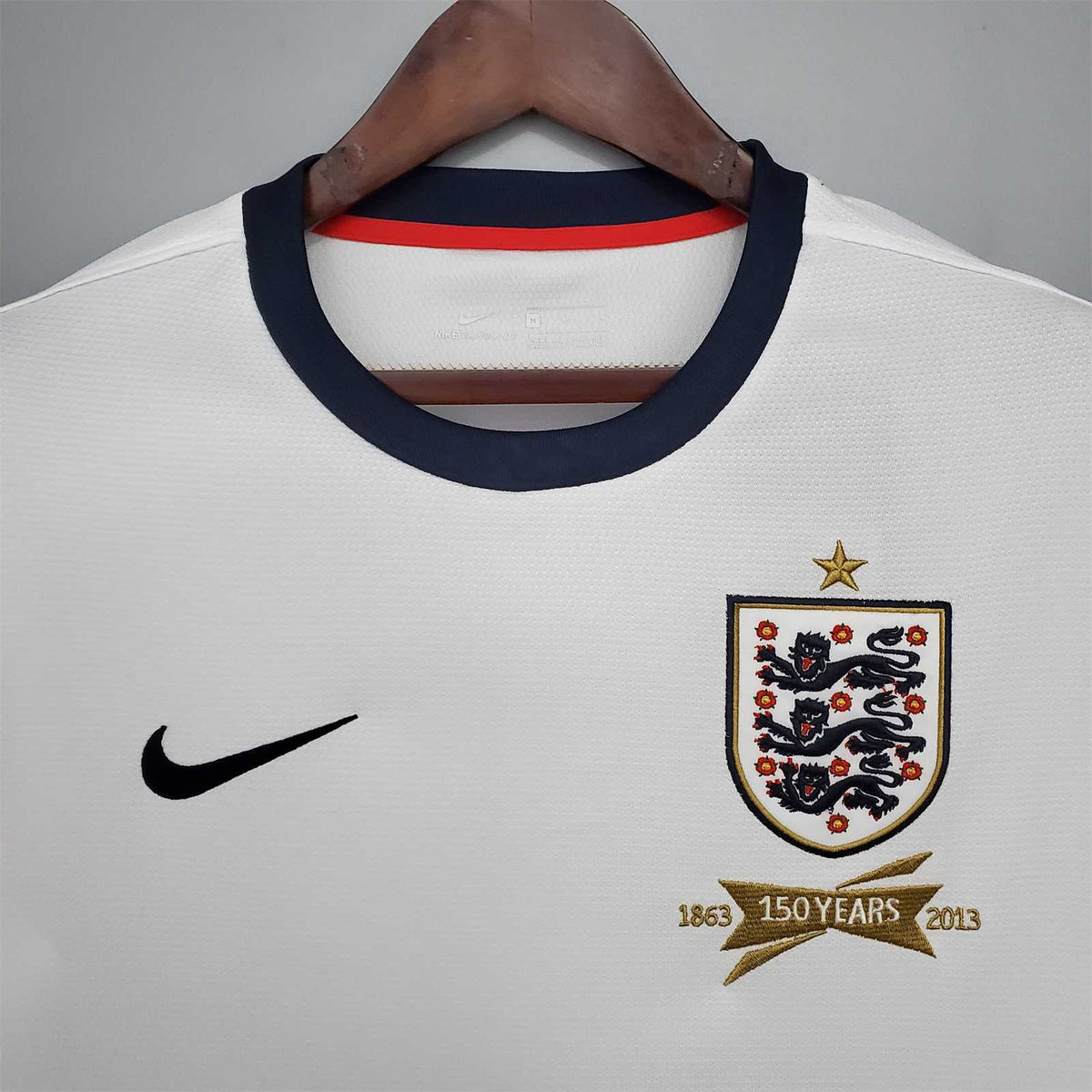 2013 Retro England Home Jersey
